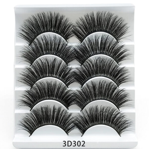 Mink False Eyelashes - Five Pairs - Image 8