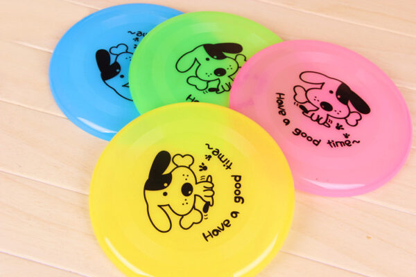 Silicone Flying Disc Chewable Dog & Puppy Toy - Image 4