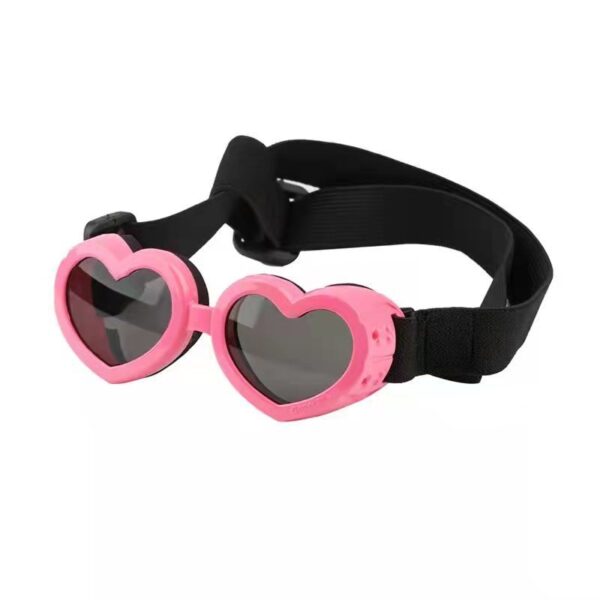 Heart Shaped Pet Sun Glasses - Image 4