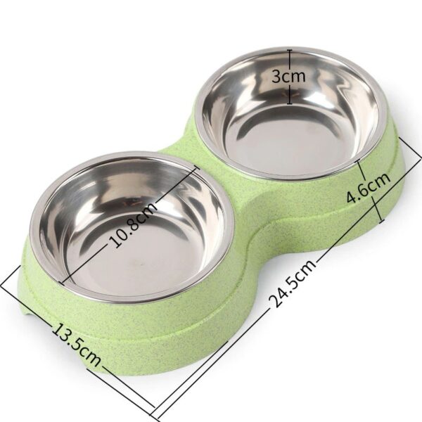 Double Bowl Pet Dish - Image 3