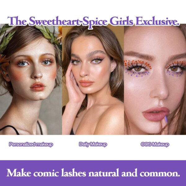 5 Pairs Manga Lashes - Image 2
