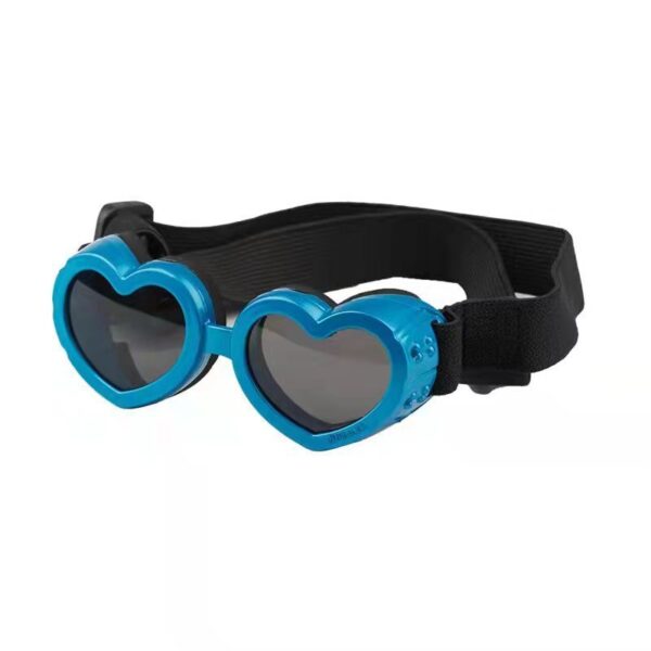 Heart Shaped Pet Sun Glasses - Image 2