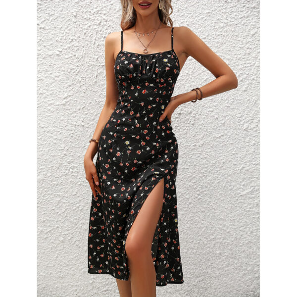 Polka Dot Print Summer Dress - Image 2
