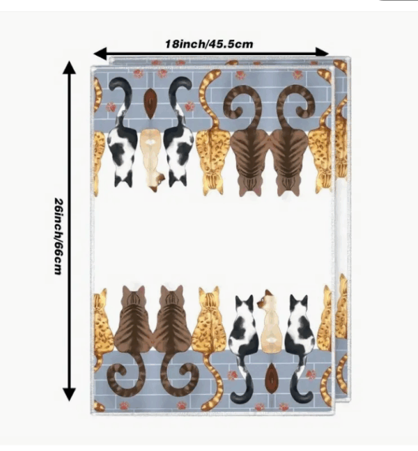 Cat-Tails Tea Towels (Set of Two) - Image 3
