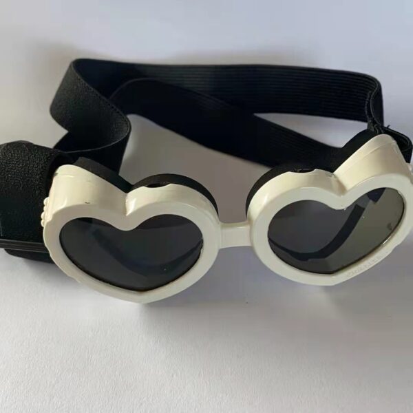 Heart Shaped Pet Sun Glasses - Image 3