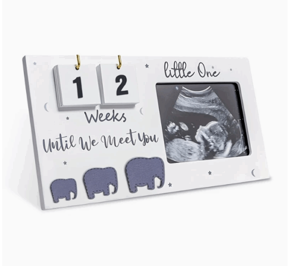 Baby Countdown Ultrasound Frame
