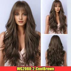 Cool Brown Soft Wave Wig