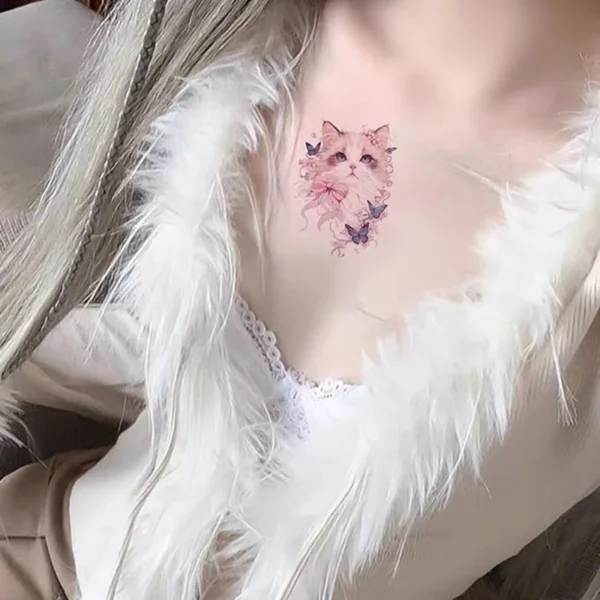 Beautiful Cats - 4 Temporary Tattoos - Image 4