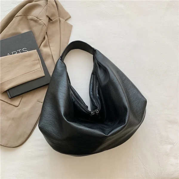 Large Hobo Shoulder Bag - Image 9