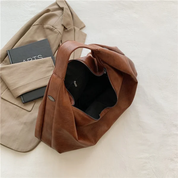 Large Hobo Shoulder Bag - Image 4