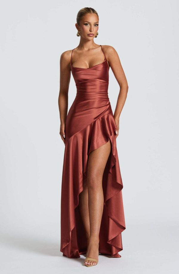Women's Backless Asymmetrical Summer Dress - Image 3
