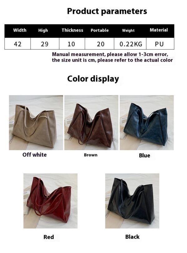 Women's Tote Shoulder Bag - Image 6