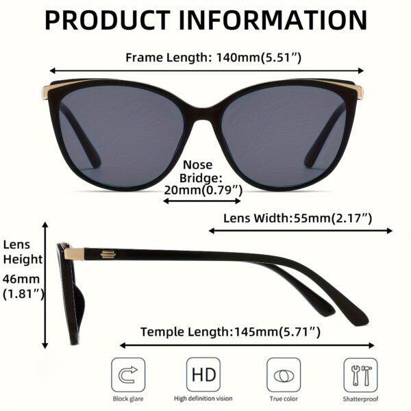 Cat Eye Sunglasses - Image 6