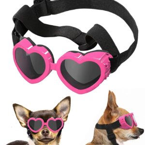 Heart Shaped Pet Sun Glasses