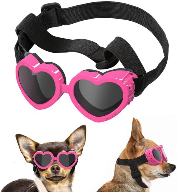 Heart Shaped Pet Sun Glasses