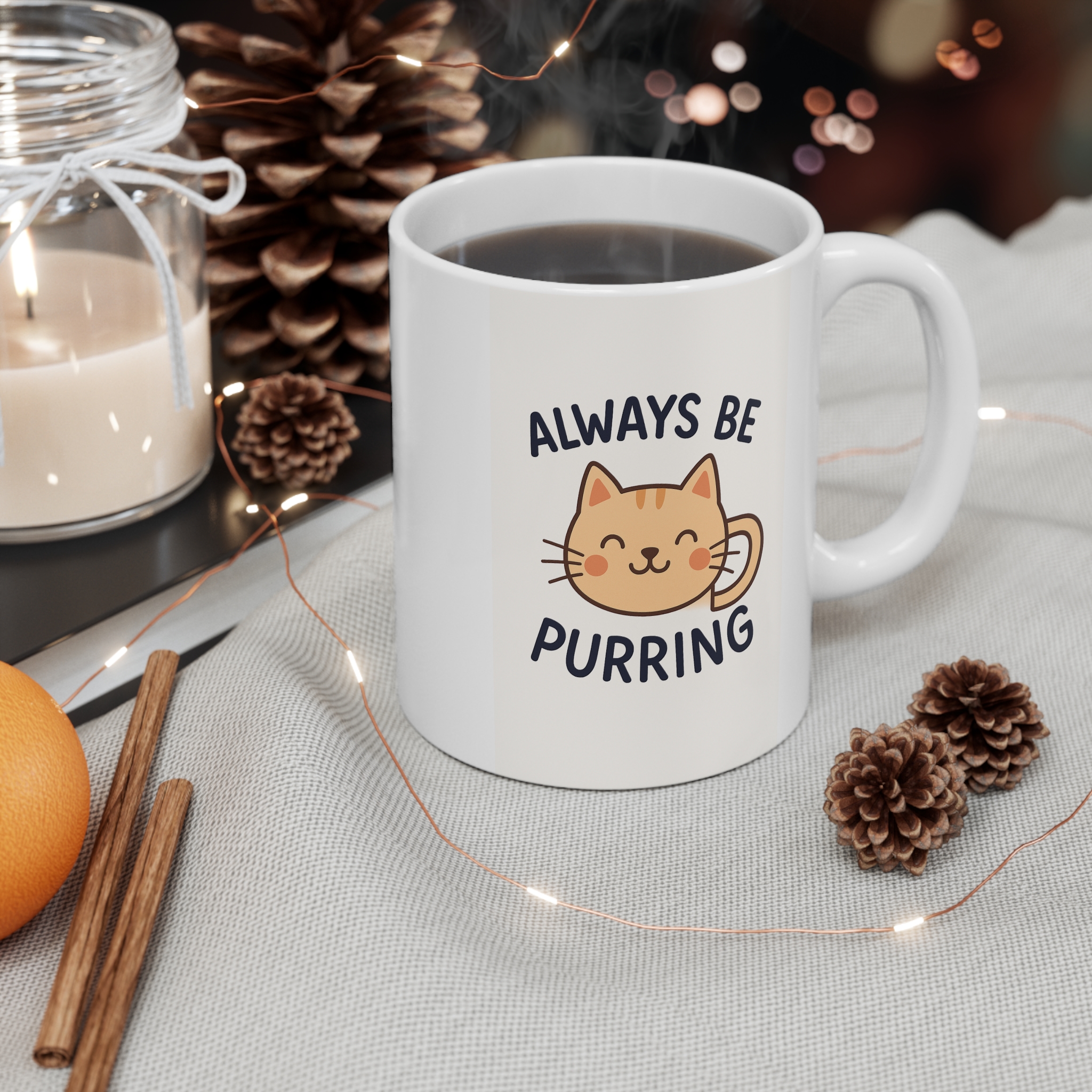 Always Be Purring - 11oz Mug - Image 2