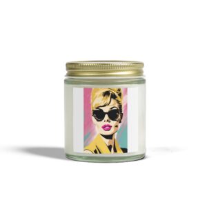 Scented Candles, Coconut Apricot Wax (4oz, 9oz)