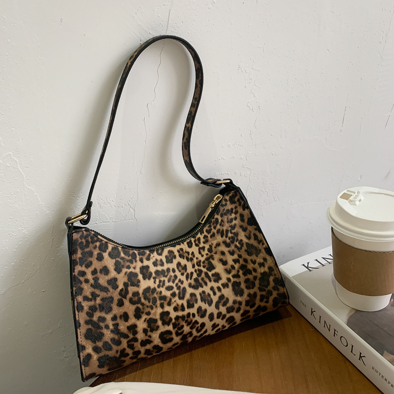 Zebra, Leopard or Cow Print Shoulder Bag - Image 4