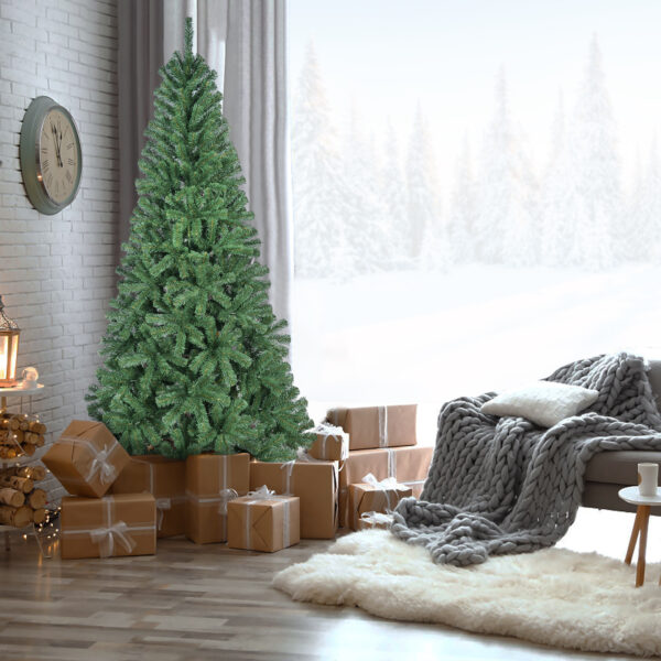 Un-Lit Green Christmas Tree - Image 5