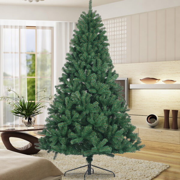 6 Feet Non-Lit Christmas Tree - Artificial Spruce - Image 2