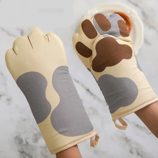 Cat Paws Oven Mitts - Image 2