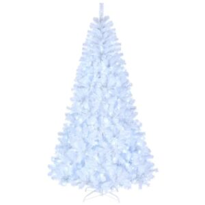 7ft White Christmas Tree - 500 Lights/ 8 Modes