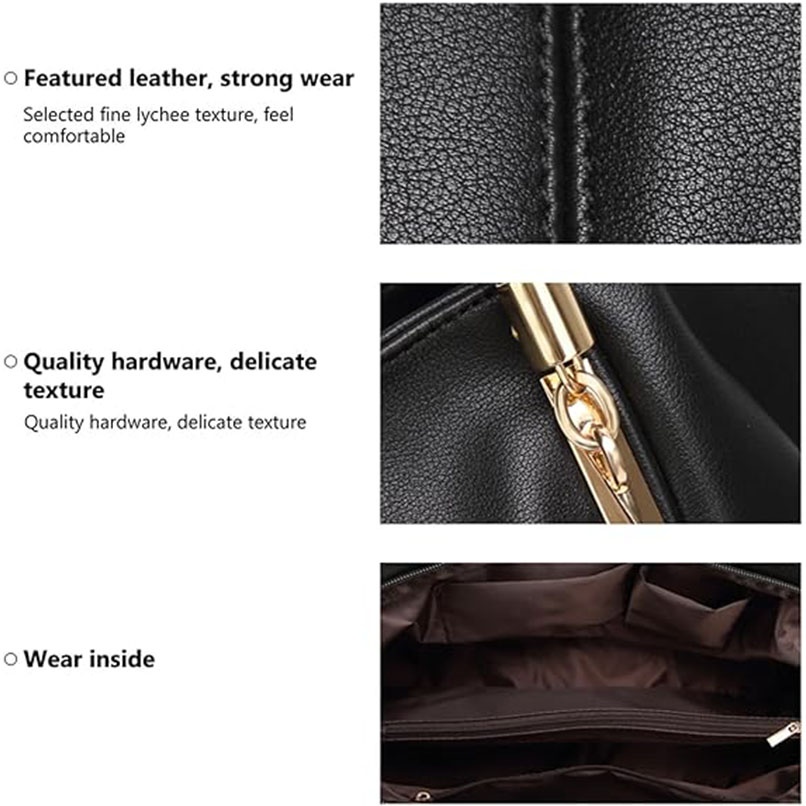 Women's To Handle Tote/ Shoulder Bag ( 4 Color Options) - Image 10