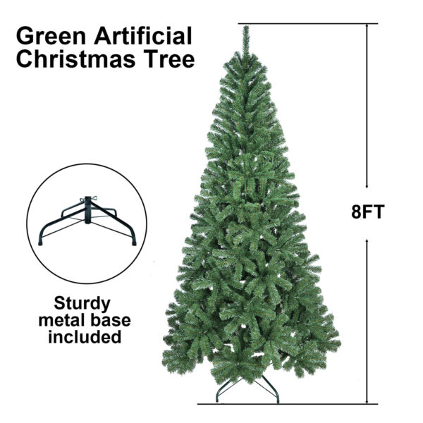 Un-Lit Green Christmas Tree - Image 10