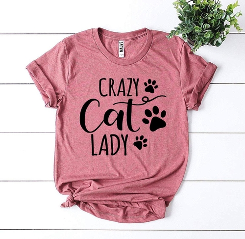 Crazy Cat Lady T-shirt - Image 6
