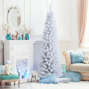 6 Feet Unlit Artificial Slim Pencil Christmas Tree