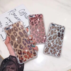 Leopard Sparkle Cell Phone Case