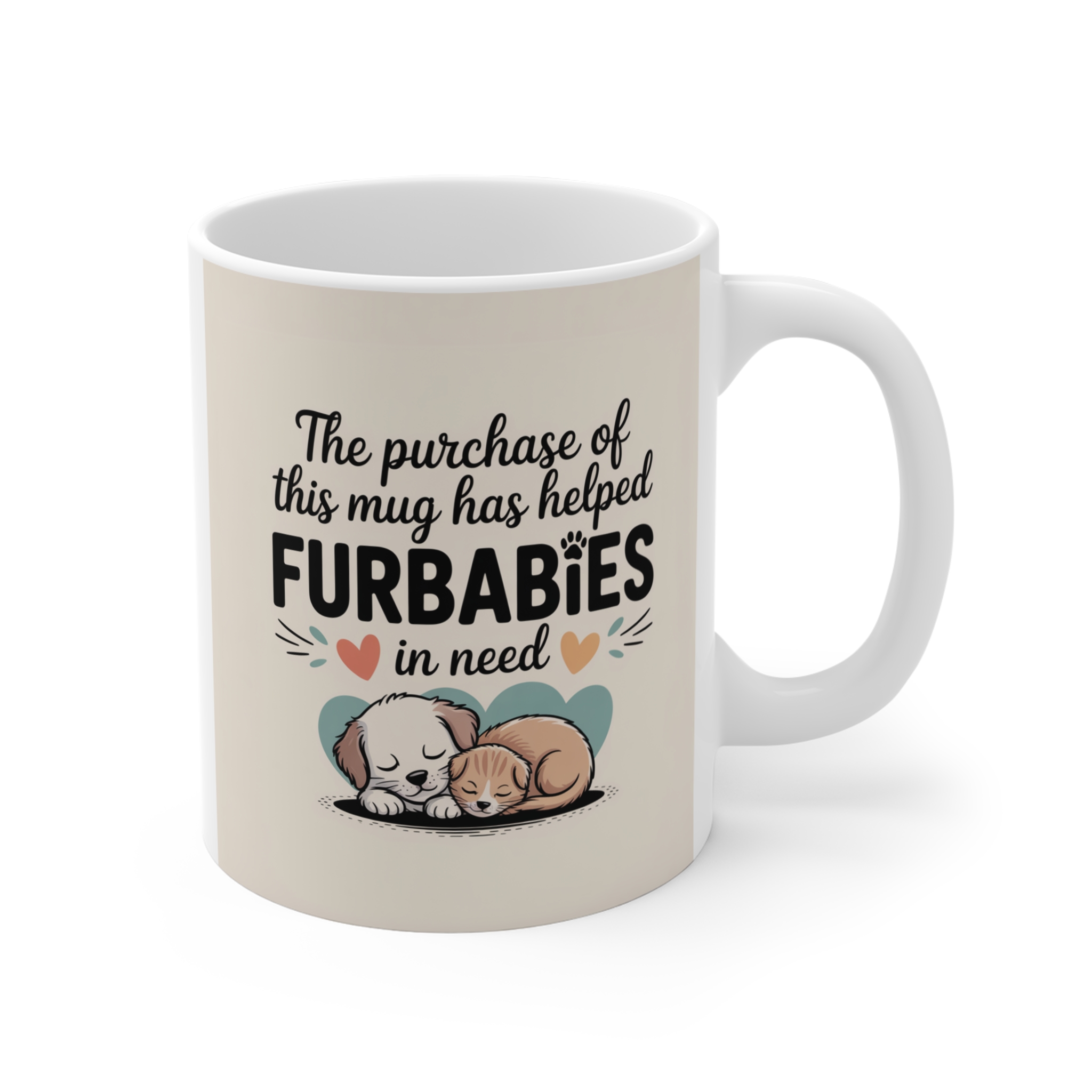 The Purchase of This Mug Has Helped Furbabies in Need  Mug 11oz - Image 4