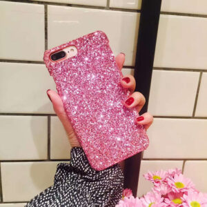 Sparkle Cell Phone Case (Black, Gold, Silver, or Pink)