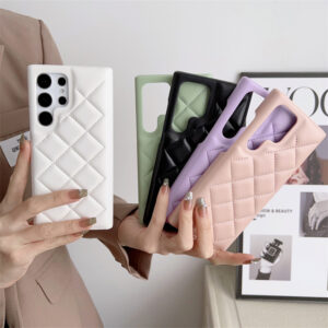 Diamond Quilted Cell Phone Case