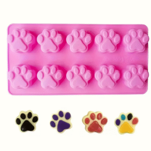 Paw Print Silicone Baking Mold